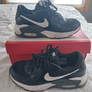 Nike Black and White Air Max Sneakers